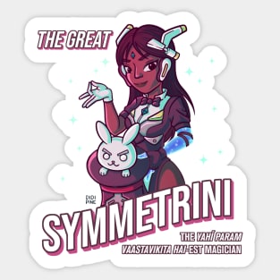 The Great Symmetrini Sticker